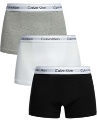 Calvin Klein - 3 Pack Icon Relaxed Fit Trunks - Lyst