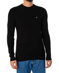 Calvin Klein - Embroidered Badge Sweatshirt - Lyst
