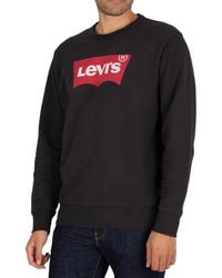 levi's sweatshirt black
