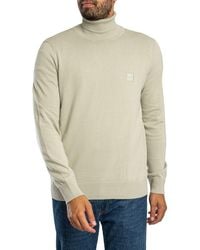 BOSS - Akiro Turtleneck Knit - Lyst