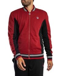 Fila - Settanta Baseball Track Jacket - Lyst