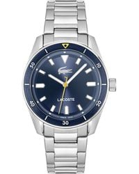 Lacoste - Boston Steel Watch - Lyst