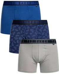 Ted Baker - 3 Pack Boxer Briefs - Lyst