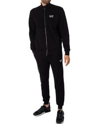 EA7 - Chest Logo Zip Tracksuit - Lyst