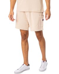 tommy hilfiger men's core classic fit flat front shorts