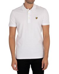 Lyle & Scott - Organic Cotton Plain Polo Shirt - Lyst