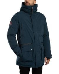 Superdry - City Padded Parka Jacket - Lyst