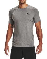 Under Armour - Heatgear Fitted Short Sleeve T-shirt - Lyst