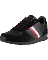 tommy hilfiger essential leather runner