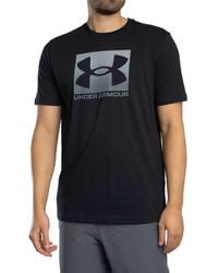 Under Armour - Loose Boxed Sports Graphic T-shirt - Lyst