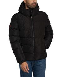 Superdry - Hooded Sports Puffer Jacket - Lyst