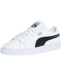 PUMA - Basket Classic Leather Trainers - Lyst