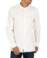 Tommy Hilfiger Slim 4 Way Stretch Slim Shirt - White