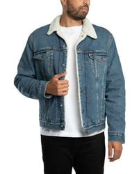 Levi's - Type 3 Sherpa Trucker Jacket - Lyst