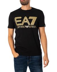 EA7 - Graphic T-shirt - Lyst