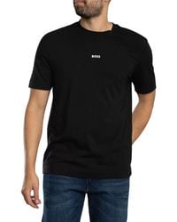 BOSS - Tchup Centre Logo T-shirt - Lyst
