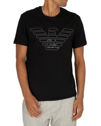 Emporio Armani Graphic Lounge T-shirt - Black
