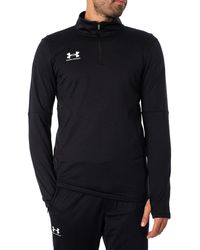 Under Armour - Logo Track Mid Layer Top - Lyst