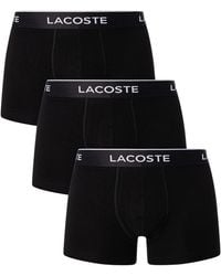 Lacoste - Boxer Briefs 3-pack Motion Classic - Lyst