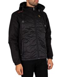 Luke 1977 POSITIVE FORCES Quilted Hooded Jacket 