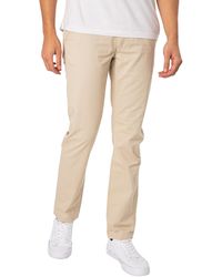 Superdry - Slim Tapered Stretch Chino Trousers - Lyst
