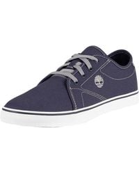 Timberland Skape Park Oxford Canvas Sneakers - Blue