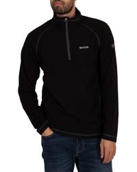 Regatta - Montes Lightweight Half Zip Mini Stripe Sweatshirt - Lyst