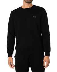 Antony Morato - Dynamic Box Logo Slim Sweatshirt - Lyst