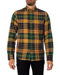 GANT - Regular Plaid Flannel Check Shirt - Lyst