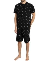 Lacoste - Logo Pattern Short Pyjama Set - Lyst