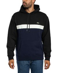 Lacoste - Logo Pullover Hoodie - Lyst
