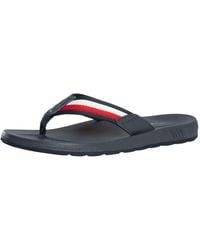 Tommy Hilfiger - Molded Hilfiger Beach Sandals - Lyst