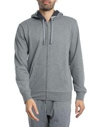 Emporio Armani - Basic Terry Lounge Zip Hoodie - Lyst