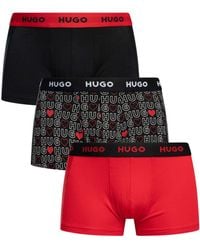 HUGO - 3 Pack Trunks - Lyst