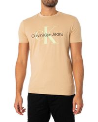 Calvin Klein - Seasonal Monologo T-shirt - Lyst