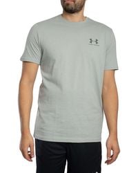 Under Armour - Loose Left Chest Logo T-shirt - Lyst