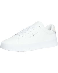 Tommy Hilfiger - Court Core Leather Trainers - Lyst