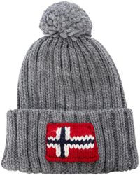 Napapijri - Semiury 5 Pom Beanie - Lyst