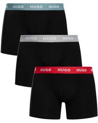 HUGO - 3 Pack Boxer Briefs - Lyst