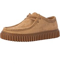 Clarks - Torhill Lo Suede Shoes - Lyst