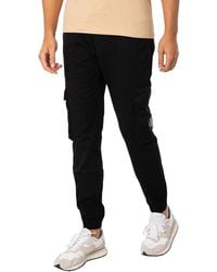 Calvin Klein - Skinny Washed Cargo Trousers - Lyst