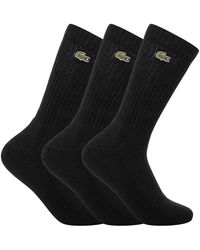 Lacoste - 3 Pack Sport Socks - Lyst