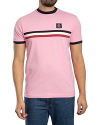 Trojan - Stripe Front T-shirt - Lyst