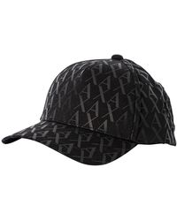 ARMANI EXCHANGE - Woven All Over Print Baseball Cap - Lyst