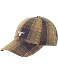 Barbour - Tartan Sports Baseball Cap - Lyst