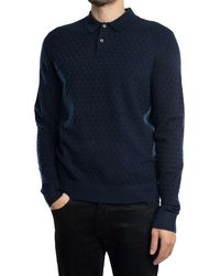 Ted Baker - Morar Longsleeved Polo Knit - Lyst