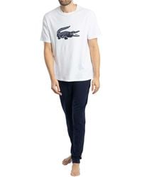 Lacoste - Graphic Pyjama Set - Lyst