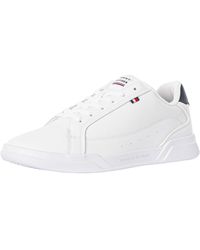 Tommy Hilfiger - Low-top Cupsole Leather Trainers - Lyst