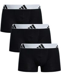 adidas - 3 Pack Active Flex Cotton Trunks - Lyst