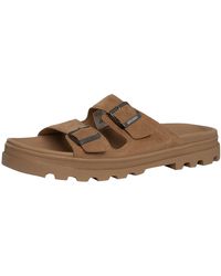 Palladium - Dunelite Riviera Suede Sandals - Lyst